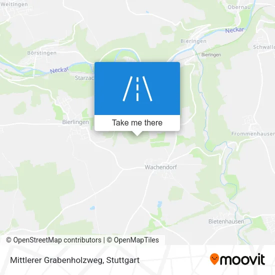 Карта Mittlerer Grabenholzweg