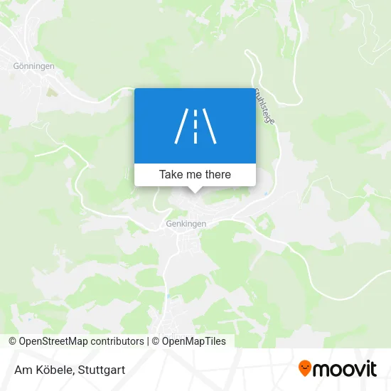 Карта Am Köbele