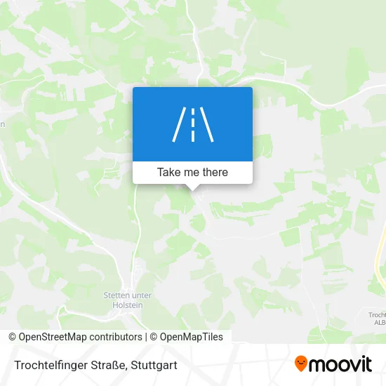 Карта Trochtelfinger Straße