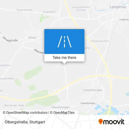 Карта Ölbergstraße