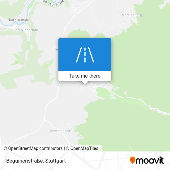 Beguinenstraße map