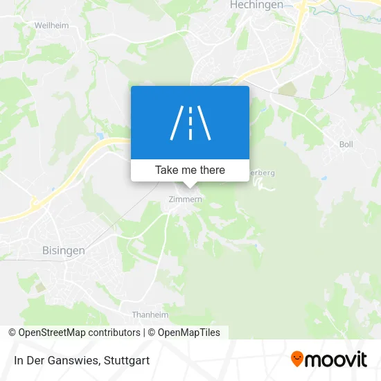 Карта In Der Ganswies