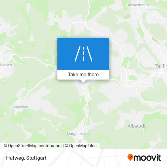 Карта Hufweg