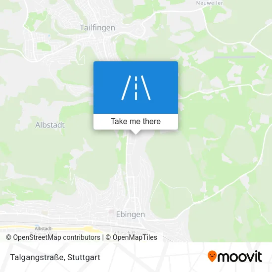 Карта Talgangstraße