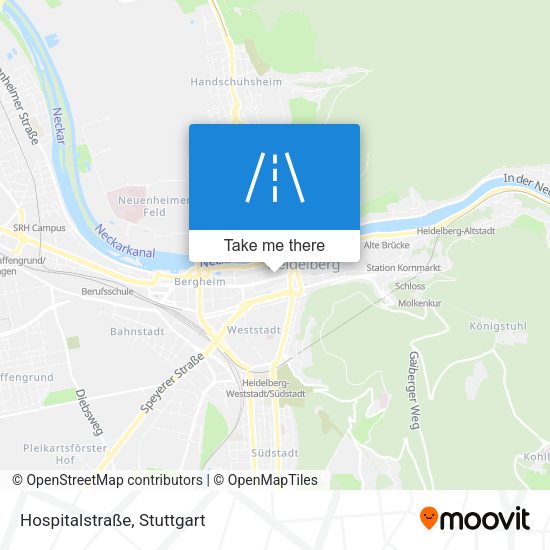 Hospitalstraße map