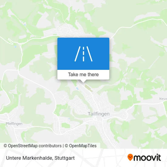 Карта Untere Markenhalde