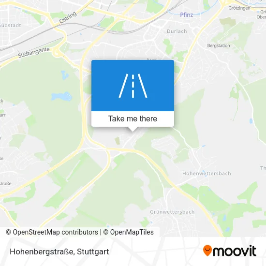 Hohenbergstraße map