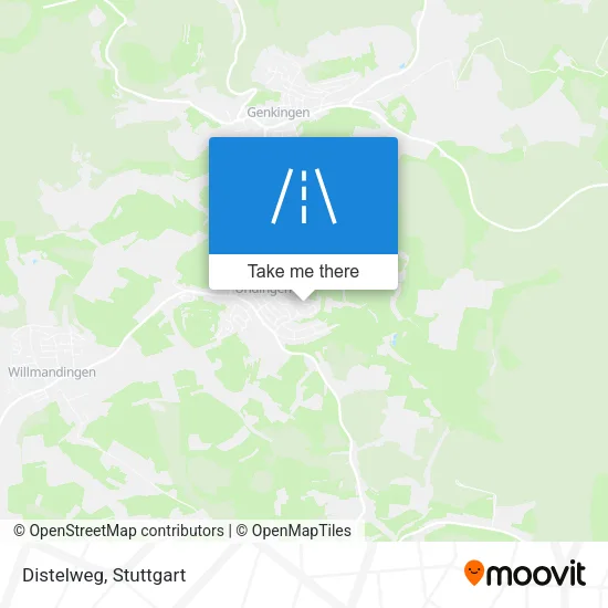 Карта Distelweg