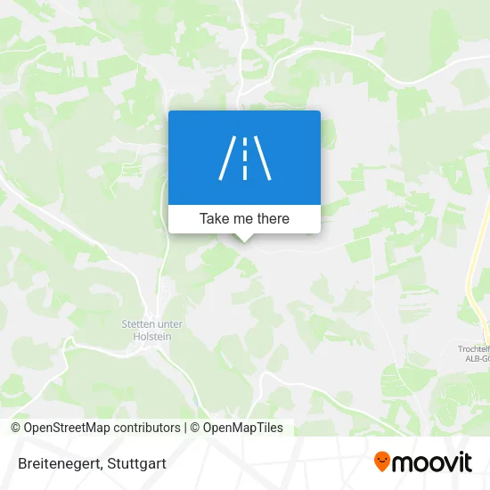 Карта Breitenegert