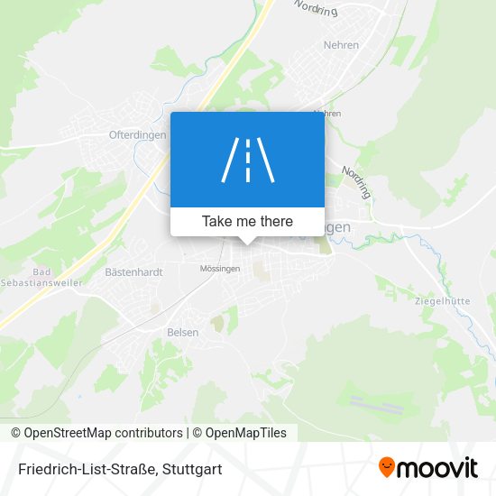 Friedrich-List-Straße map