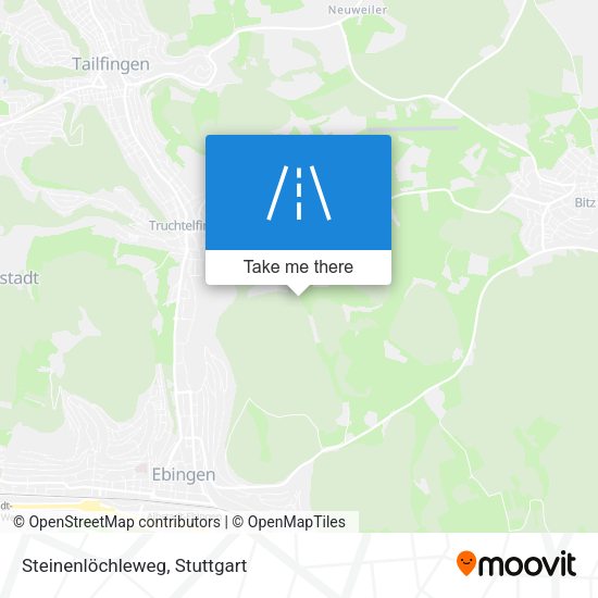 Steinenlöchleweg map