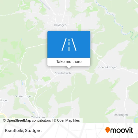 Карта Krautteile
