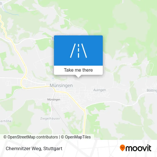 Карта Chemnitzer Weg