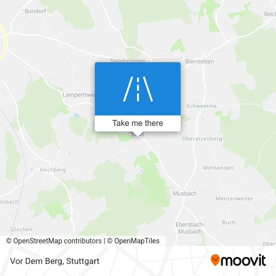 Карта Vor Dem Berg