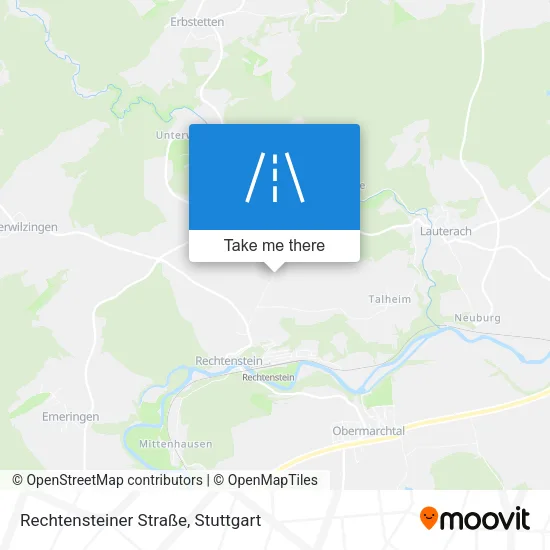 Карта Rechtensteiner Straße