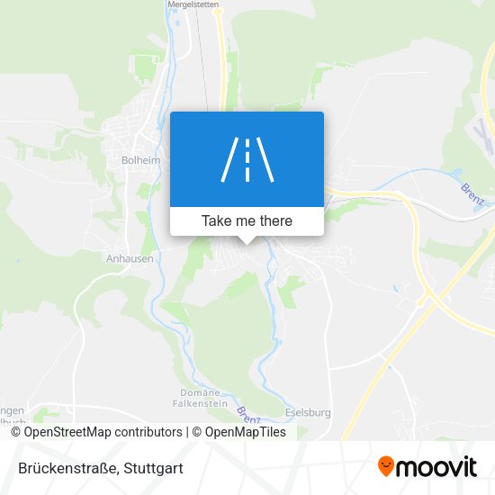 Brückenstraße map