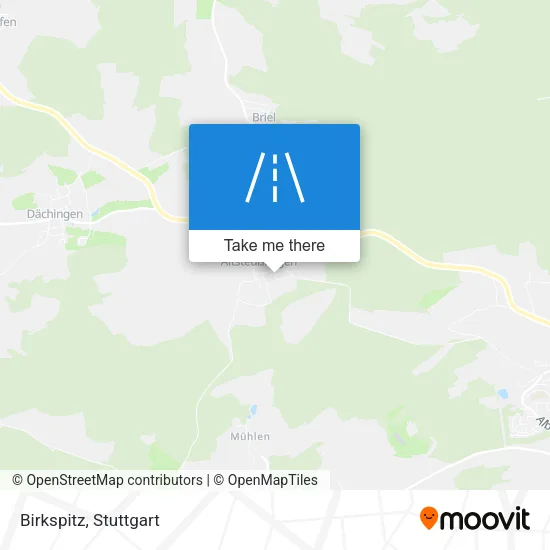 Карта Birkspitz