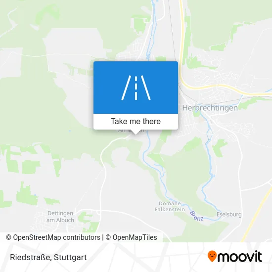 Карта Riedstraße