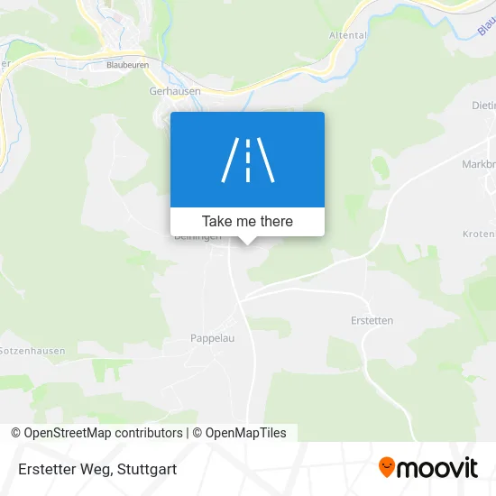 Карта Erstetter Weg