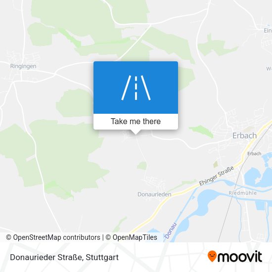 Donaurieder Straße map