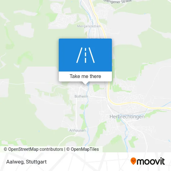 Карта Aalweg