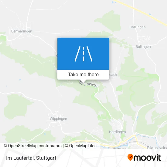 Карта Im Lautertal