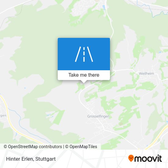 Карта Hinter Erlen