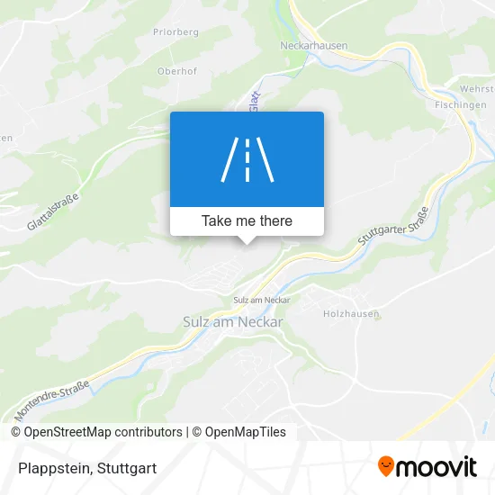 Карта Plappstein