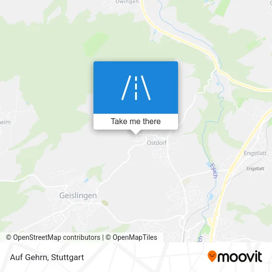 Карта Auf Gehrn