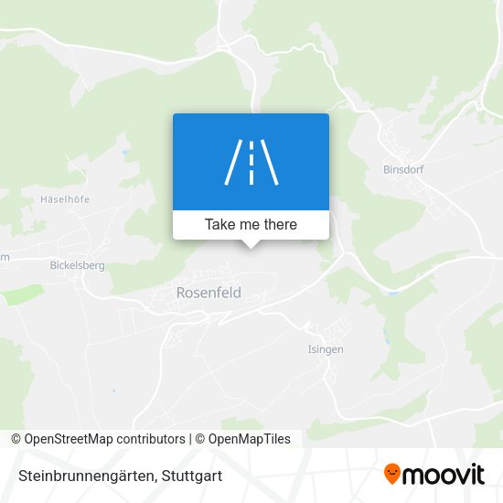 Steinbrunnengärten map