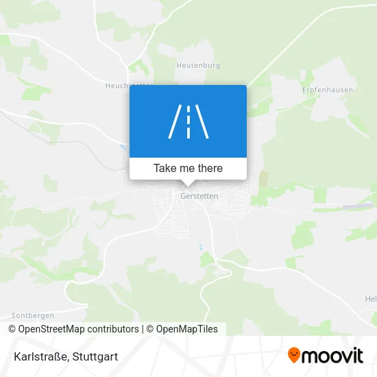Карта Karlstraße