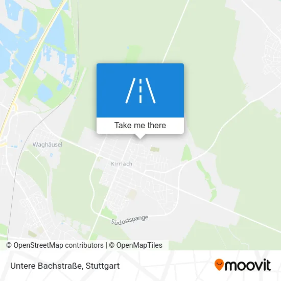 Карта Untere Bachstraße