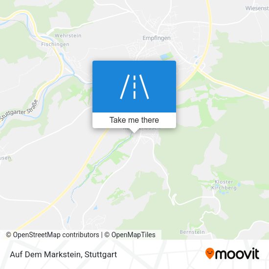 Карта Auf Dem Markstein
