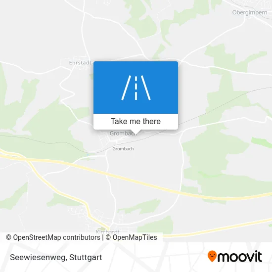 Seewiesenweg map