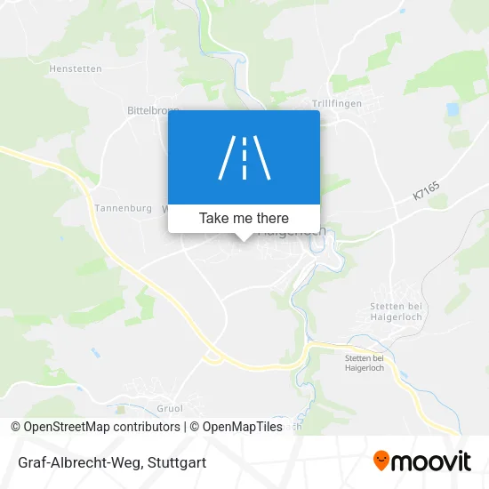Карта Graf-Albrecht-Weg