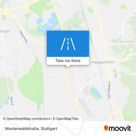 Westerwaldstraße map