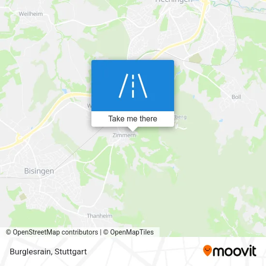 Карта Burglesrain