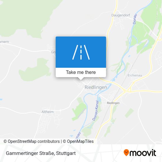 Gammertinger Straße map