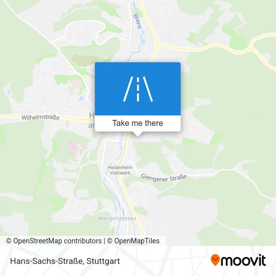Hans-Sachs-Straße map