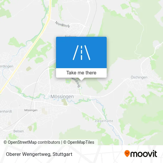 Карта Oberer Wengertweg