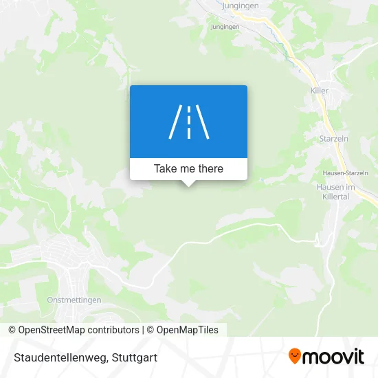 Карта Staudentellenweg