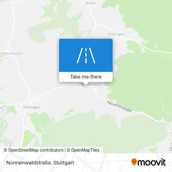 Карта Nonnenwaldstraße