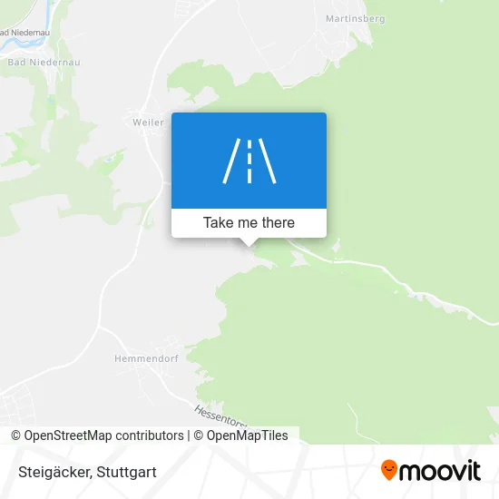 Карта Steigäcker