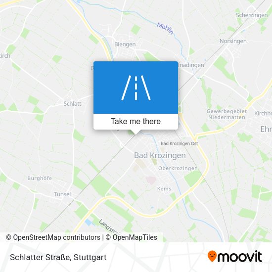 Schlatter Straße map