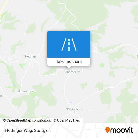 Карта Hettinger Weg
