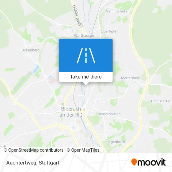 Карта Auchtertweg
