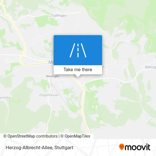 Карта Herzog-Albrecht-Allee