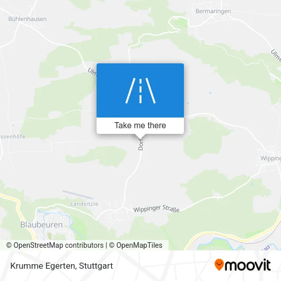 Карта Krumme Egerten