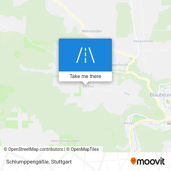Карта Schlumppengäßle