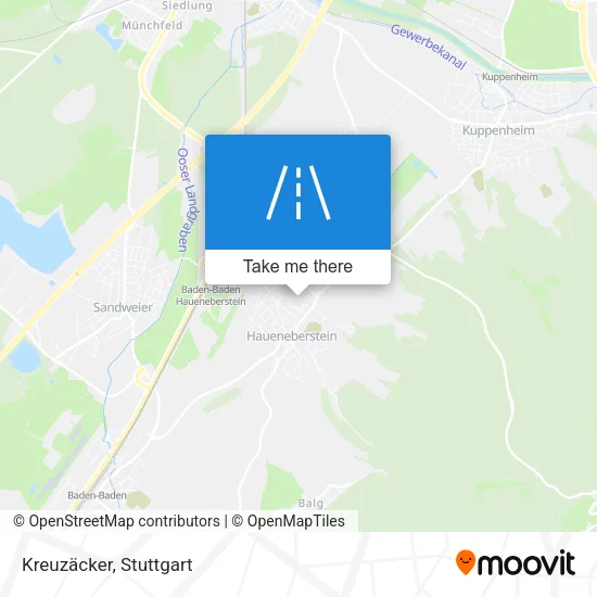 Kreuzäcker map